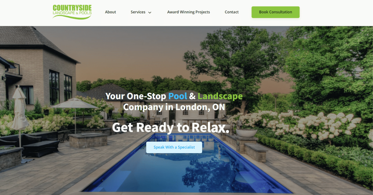 Thank You Catalog Download Countryside Landscape & Pools Pool